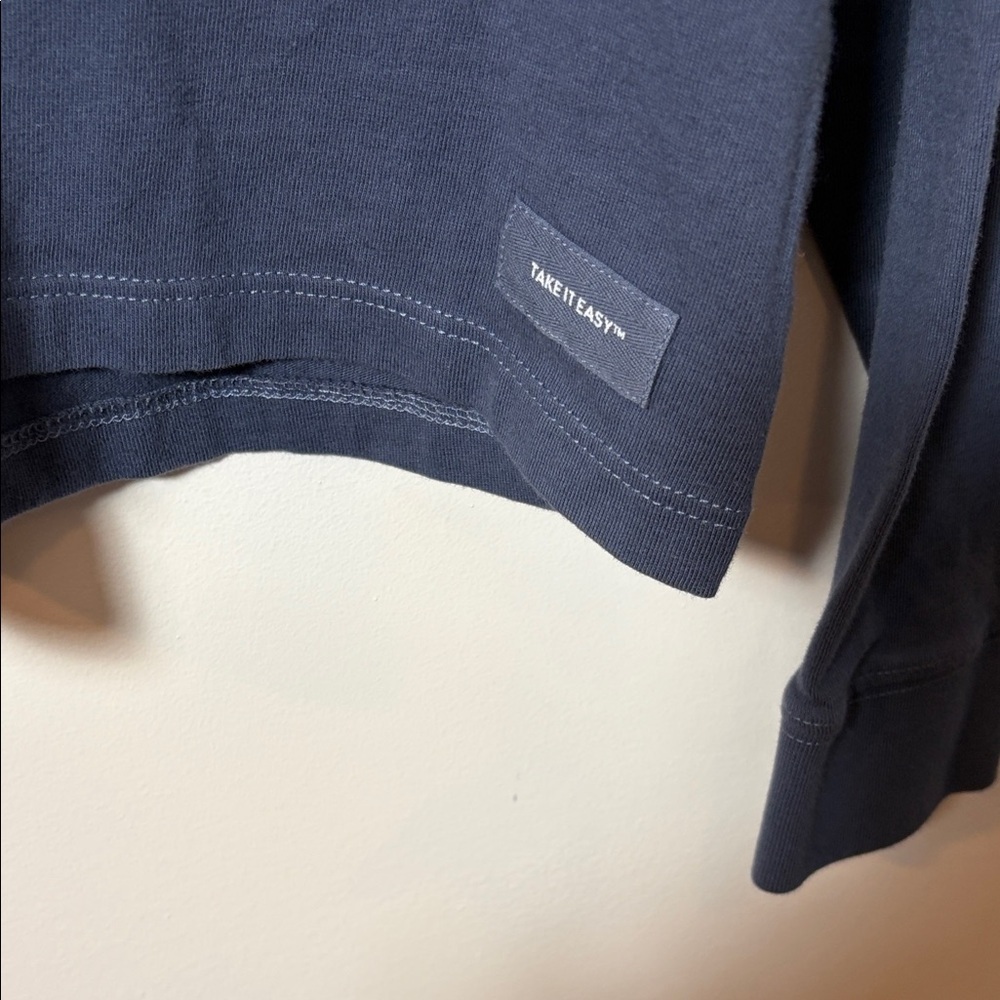 Life Is Good Crusher Hoodie - L - Navy - Picture 2 of 7